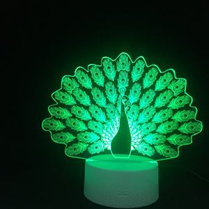 Lampada Notturna LED 3D con Dipinto Decorativo, Regalo di Compleanno, Decorazione per la Casa, Vendita all'Ingrosso Diretta dalla Fabbrica - Product Image 3