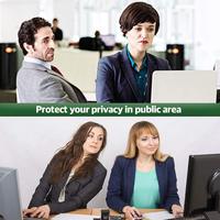 Layar Privasi Komputer Anti-Spy Akrilik Grade AAA Mudah Dipasang/Dilepas 26-Inci 27-Inci Widescreen 16:10 16:9 Filter Privasi Berkualitas