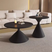 Ensemble de tables basses rondes modernes en gros – Meubles de salon minimalistes écologiques pour la décoration de la maison et des hôtels