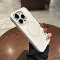 2025 nouvelle couverture de téléphone souple tendance pour Samsung coque de protection de charge sans fil magnétique résistante aux chutes pour iPhone 17 16promax