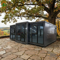 Maison modulaire extensible JHHY - Design moderne du milieu du siècle, écologique et mobile, pour les familles, les écoles et le camping