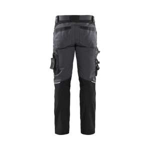 BLAKLADER - 179918609699D84 Pantalones artesanos con estiramiento Gris medio/Negro-PANTALONES DE TRABAJO EAN 7330509862674 PANTALONES DE TRABAJO DE CARGO - Product Image 2