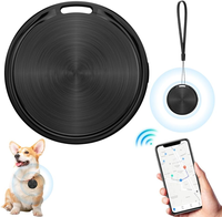 Traceur GPS intelligent portable Mini Dispositif anti-perte Localisateur de clés Portefeuille Bagages Animaux de compagnie Enfants Chien Chat Voyage Étiquette