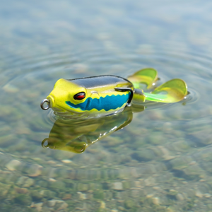 Tap Frog - Gancho de Pesca Flotante de PVC para Madera Pesada y Maleza, Ganchos de Penetración de Alta Resistencia Afilados Químicamente, PVC Flotante - Product Image 1