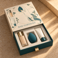Boîte à tiroir en carton rigide personnalisée, imperméable, imprimée UV, emballage en papier, cosmétiques, soins de la peau, outils de maquillage, coffrets cadeaux