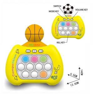 Ksf Nhanh Chóng Nhanh Chóng Bóng Rổ Tốc Độ Đẩy Máy Fidget Đồ Chơi Và Trò Chơi Cầm Tay Bong Bóng Trò Chơi Ánh Sáng Cảm Giác Fidget Mầm Non Đồ Chơi - Product Image 4