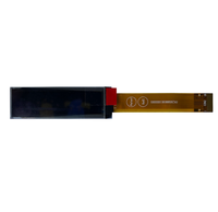 IPS 1.71 Inch Layar OLED LCD Monokrom 128*32 Dot Matrix SSD1307 Drive Plug Layar LCD Putih