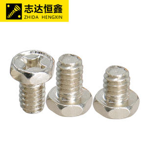 Venta al por Mayor de Tornillos Hexagonales Cruzados de 1/4 con Rosca Externa, Niquelados, para Carcasas de Monitoreo, Soportes, Pernos y - Product Image 5