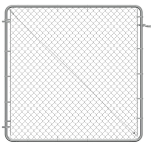 6フィートブラックチェーンリンク金網フェンス経済的フェンシングトレリス & ゲート1平方メートルあたり - Product Image 2