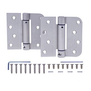 Bisagra oculta de latón de 90 grados de alta resistencia, bisagra de puerta de gabinete de 90 grados, bisagra oculta de hierro para puerta de gabinete de baño y cocina - Product Image 1