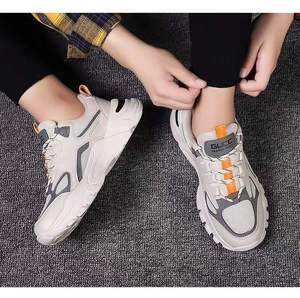 Zapatillas <span class=keywords><strong>Deportivas</strong></span> para <span class=keywords><strong>Hombre</strong></span>, Diseño Color Block, Estilo Chunky, Bajas, Transpirables, de Malla, Casuales, para Correr, Caminar y Hacer Deporte - Product Image 3