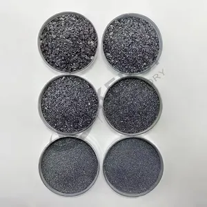 KERUI refrakter siyah Sic yüksek sıcaklık silikon karbit tozu mikron toz en iyi fiyat