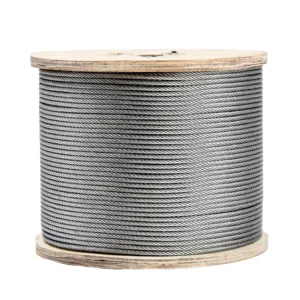 Novos produtos Mais Popular Wire Hot Dipped Galvanized Steel Cable Crane Wire Rope