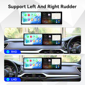MOOKAKA Double écran 10,1 pouces Android 14 pour Mazda <span class=keywords><strong>CX</strong></span>-9 2016-2022 Autoradio multimédia Stéréo Auto Carplay <span class=keywords><strong>Unité</strong></span> principale Moniteur Vidéo - Product Image 5