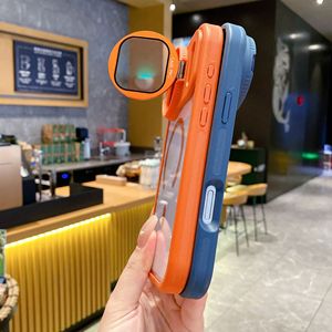 ฟิล์มเลนส์สำหรับ <span class=keywords><strong>iPhone</strong></span> 18 Pro Max พร้อมขาตั้งแม่เหล็ก <span class=keywords><strong>เคส</strong></span>โทรศัพท์สำหรับ <span class=keywords><strong>iPhone</strong></span> 16 Pro แบบใส ป้องกันเต็มจอ สำหรับ <span class=keywords><strong>iPhone</strong></span> 15 Pro Max ให้สัมผัสแบบผิวสัมผัส - Product Image 2
