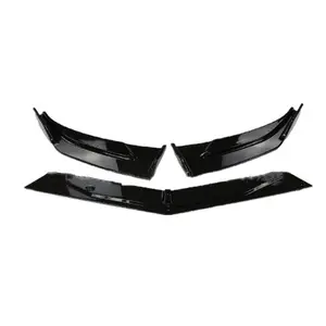 Car Modified Auto Parts ABS Material Front Bumper Lip For Chevrolet Cruze 2019-2020 3PCS Style Front Lip Splitter Spoiler