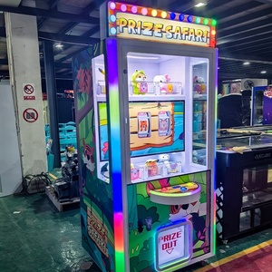 เครื่องขายรางวัลแบบหยอดเหรียญ <span class=keywords><strong>Safari</strong></span> รุ่นฮิตขายดีปี 2025, เครื่องเกมวงล้อเสี่ยงโชค 7 ช่องใส่รางวัล สำหรับศูนย์เกม - Product Image 2