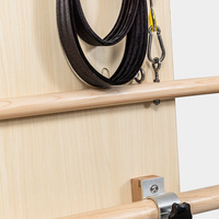Machine de Pilates murale en bois d'érable avec une charge maximale de 150 kg, certifiée ISO9001/CE, pour les exercices de mise en forme du corps et de yoga