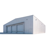 Bajo Costo de Construcción de Naves Industriales Prefabricadas, Estructura de Acero de Gran Envergadura, Taller, Almacén, Edificios Comerciales, Diseño Industrial