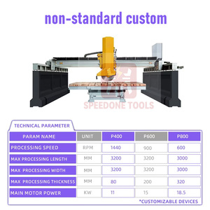 Cao-điện tốc độ cao hoàn toàn tự động hồng ngoại Cầu Đá Máy cắt cho mỏ đá cẩm thạch đá granit cắt - Product Image 2