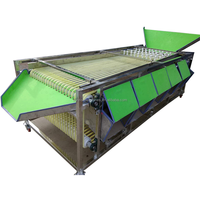 China Leverancier Roestvrij Staal Sorteerder Hete Verkoop Aardbei Olijfpruim Bosbessen Kersen Fruit Sortering Sortering Machine