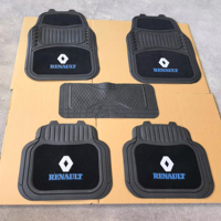 Accessoires de voiture, tapis de sol de voiture, tapis de voiture universels, 5 pièces pour Toyota, BYD, Chery, Geely, Renault, Peugeot, Citroën