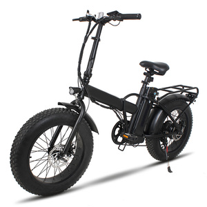 Bicicletas eléctricas plegables al por mayor ciclo <span class=keywords><strong>plegable</strong></span> 20 pulgadas 500W 1000W 48V batería e bicicletas motorizadas <span class=keywords><strong>bicicleta</strong></span> de neumáticos gruesos - Product Image 2