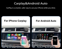 Caja Inalámbrica con Apple CarPlay y Android Auto, Control por Voz, Cámara de Aparcamiento para Range Rover Evoque, Jaguar XF, XE, Detector de Radar USB 1