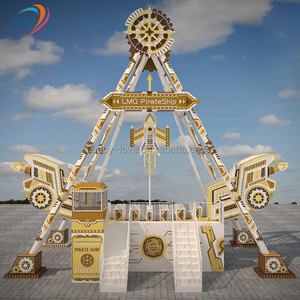 Manège Bateau Pirate Géant à Haut Retour sur Investissement (ROI) – Attraction de <span class=keywords><strong>Parc</strong></span> d'Attractions Passionnante, Bateau Balançoire Grande Capacité pour Enfants et Adultes - Product Image 2