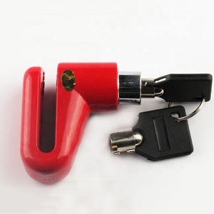 AJOTEQPT di Sicurezza Anti-Furto Ruota Furto Serratura Della Bicicletta <span class=keywords><strong>Mini</strong></span> Bici Blocco Freno A Disco - Product Image 1