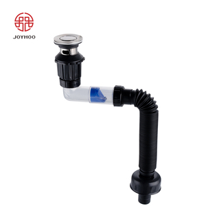 Scarico <span class=keywords><strong>Flessibile</strong></span> Universale a P Anti-Intasamento dal Design Moderno <span class=keywords><strong>per</strong></span> Lavabo Bagno e Lavello Cucina - Product Image 3