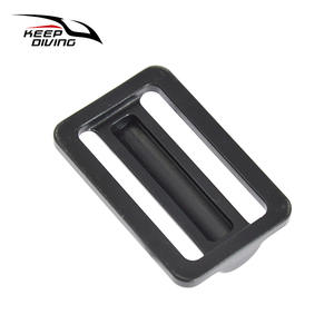 Lot de 2 plaques dorsales techniques de plongée à fixation latérale en plastique et acier, réglage rapide, sangle antidérapante, boucle PP-RK08-2 Chine DIVING - Product Image 3