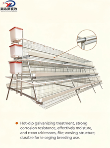 Système Automatique de Cages pour Poules Pondeuses, Cage Avicole Galvanisée pour l'Élevage Professionnel - Product Image 6