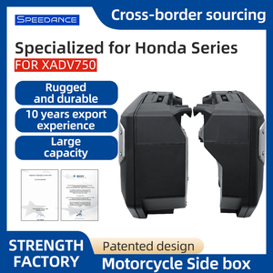 Sacoche latérale de moto SPD de haute qualité 33L 26L, boîte à bagages en plastique PP noir pour Honda XADV750, adaptable/améliorable - Product Image 6