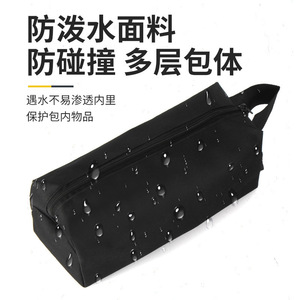 Multifunctional Tool Storage Bag Large Capacity Zipper Closure Water Resistant Cloth Bag For Electrician And Auto Repair - Product Image 4