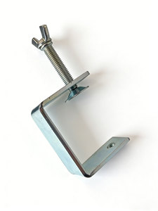 Serre-câble en acier inoxydable avec écrou à aile papillon, serrage manuel pour un fixation rapide en atelier et en construction - Product Image 5