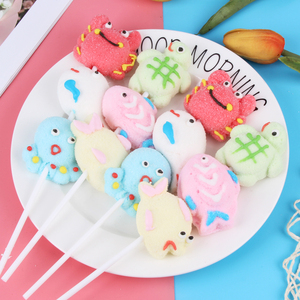 Caramelos Exóticos al por Mayor, Piruletas de Malvavisco con Temática Oceánica, Algodón de Azúcar de Dibujos Animados para Festivales y Refrigerios Casuales de Cantina - Product Image 2