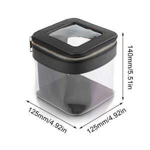 Women's Fashion PU Waterproof Zipper Cosmetic Organizer <b>Bag</b>-Portable for Travel <b>Make</b> <b>up</b> <b>Bag</b> - Product Image 6
