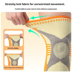 Nouvelle genouillère de style personnalisé avec protection en gel de haute qualité, genouillère respirante pour protéger le <span class=keywords><strong>genou</strong></span> - Product Image 4