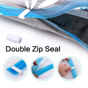 20 confezioni di <span class=keywords><strong>sacchetti</strong></span> per la conservazione sottovuoto riutilizzabili per il confezionamento di indumenti <span class=keywords><strong>sacchetti</strong></span> di compressione da viaggio con pompa elettrica - Product Image 4