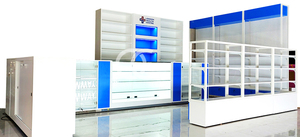 Servicios de diseño 3D personalizados Tienda de <span class=keywords><strong>farmacia</strong></span> moderna Diseño de interiores Estantes de <span class=keywords><strong>farmacia</strong></span> Estantes para <span class=keywords><strong>farmacia</strong></span> - Product Image 3