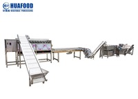 Petite machine entièrement automatique pour la fabrication de frites surgelées fraîches, ligne de production de frites de pommes de terre
