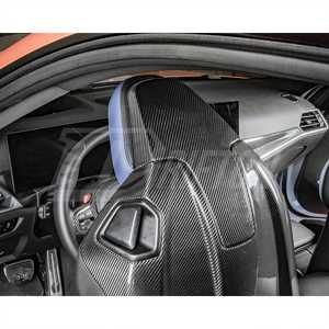 Kits de garniture arrière d'appui-tête de siège en fibre de carbone sèche complète pour intérieurs <span class=keywords><strong>BMW</strong></span> G87 <span class=keywords><strong>M2</strong></span> G81 G82 G83 M3 M4 - Product Image 4