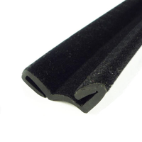 Bord de protection joint de fenêtre en caoutchouc flexible