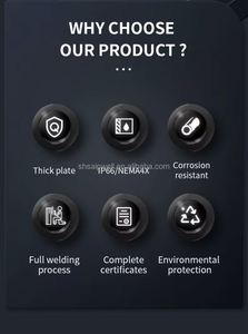 Thùng thép Wall Mount Series SPT IP66 saipwell mỏng loại tủ điện không thấm nước ngoài trời không thấm nước Hộp tủ - Product Image 6