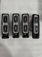 Kit d'amélioration universel pour l'intérieur de voiture avec éclairage d'ambiance LED RGB pour grille d'aération, changeant de couleur, pour Sprinter Van, MPV, Bus, Minivan