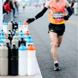 Bouteille d'eau légère, personnalisée, sans BPA, anti-fuite, écologique, idéale pour les courses de marathon, la course à pied et les activités de plein air – Vente directe usine - Product Image 6