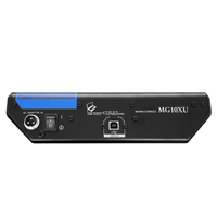 Console de mixage audio USB professionnelle MG10XU à 4 canaux avec effets DSP 24 bits et suppression du bruit pour studio de podcast et diffusion en direct