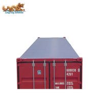Conteneur maritime souple à toit ouvert de 40 pieds, neuf, certifié CSC CCS, avec bâche en PVC de 40 pieds pour couverture de toit, chargement flexible