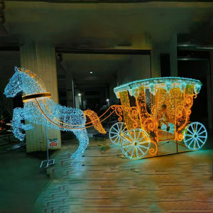 Lumières décoratives LED <span class=keywords><strong>de</strong></span> Noël / Éclairage <span class=keywords><strong>de</strong></span> <span class=keywords><strong>vacances</strong></span> extérieur et intérieur pour parcs / hôtels, décorations <span class=keywords><strong>de</strong></span> Noël, sculptures lumineuses étanches - Product Image 1
